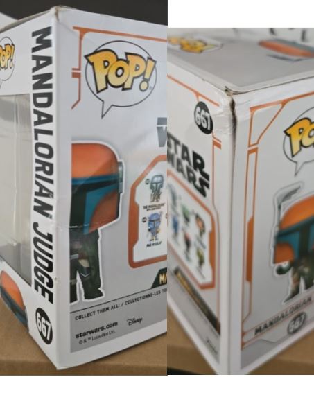 Star Wars The Mandalorian Mandalorian Judge 667 Lesionados A